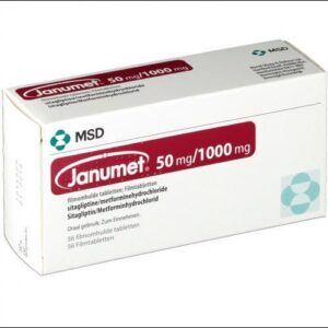 JANUMET 50 MG /1000 MG  56 TAB