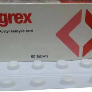 AGGREX 75 MG 60 TABS.