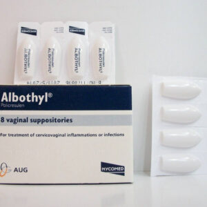 ALBOTHYL 90MG 8 VAG. SUPP.