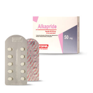 ALKAPRIDE 50 MG 30 SCORED TABS.