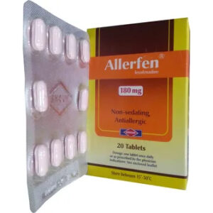 ALLERFEN 180 MG 20 F.C. TABS.