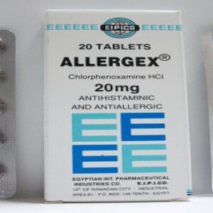 ALLERGEX 20 MG 20 TABS.