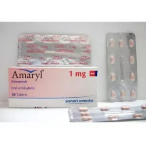AMARYL 1 MG 30 TABS.