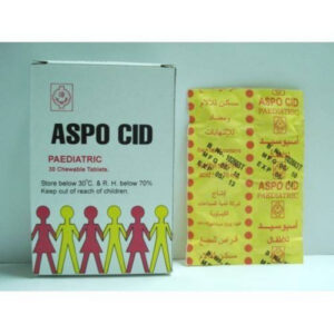 ASPOCID PAEDIATRIC 75MG 30 CHEW. TABS.
