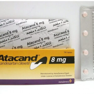 ATACAND 8 MG 14 TABS.