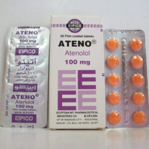 ATENO 100MG 20 F.C.TAB.