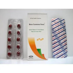 BETA CAROTENE FORTE 15 MG 20 CAPS.