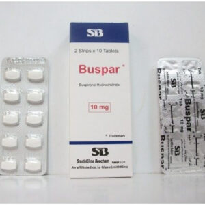 BUSPAR 10 mg tab
