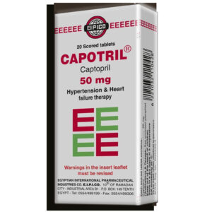 CAPOTRIL 50 MG TAB