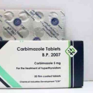 CARBIMAZOLE TAB 5 MG 5 STRIP