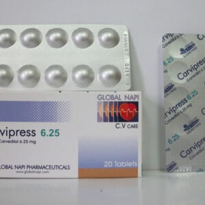 CARVIPRESS 6.25 MG TAB