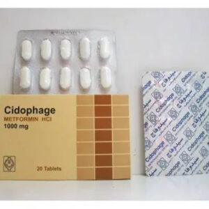 CIDOPHAGE 1000 MG 20 TAB