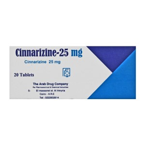 CINNARIZINE 25 MG 20 TAB