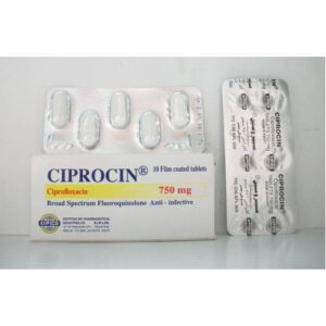 CIPROCIN 750MG 10 F.C. TAB.