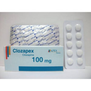 CLOZAPEX 100 MG 50 TAB