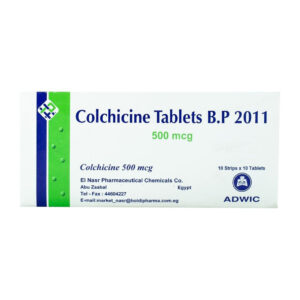 COLCHICINE 500 MG 100 TAB