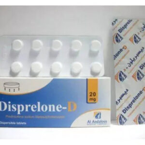 DISPRELONE-D DISPERSIBLE 20 MG TAB