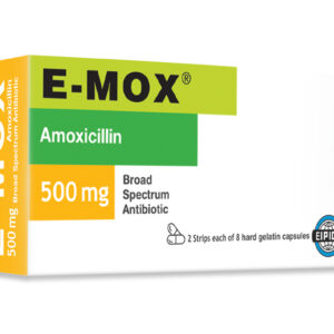E-MOX 500 MG 16 CAP