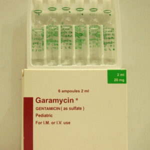 GARAMYCIN 20 MG 6 AMP
