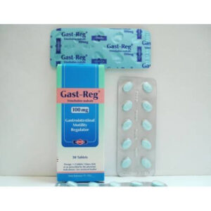 GAST REG 100 MG 30 TAB