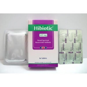 HIBIOTIC 625 MG  16  TAB