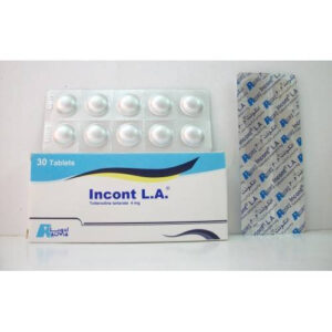 INCONT  L.A  4 MG  30 TAB