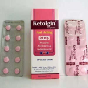 KETOLGIN 50 MG 3 STRIPS