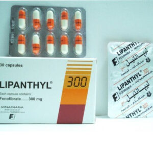 LIPANTHYL 300 MG 30 CAP