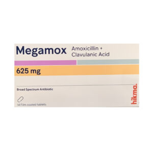 MEGAMOX 625 MG 14 TAB
