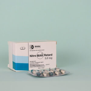 NITRO MAK RETARD 2.5 MG 60 CAP