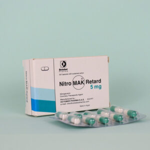 NITRO MAK RETARD 5 MG 30 CAP