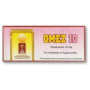 OMEZ 10 MG 14 CAPS