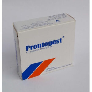PRONTOGEST 100 MG 10 AMP