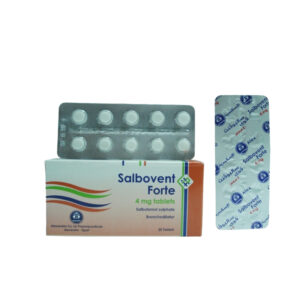 SALBOVENT FORTE 4 MG 20 TAB