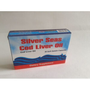SILVER SEAS COD LIVER OIL 550 MG 20 CAP