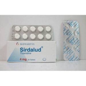 SIRDALUD 4MG 20 TAB