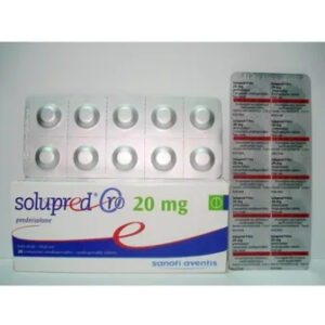 SOLUPRED ORO 20 MG 20 TAB