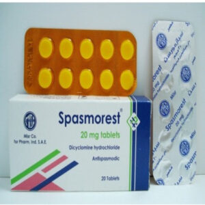 SPASMOREST 20 MG TAB