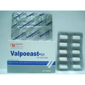 VALPOEAST - SR 500 MG 20 TAB