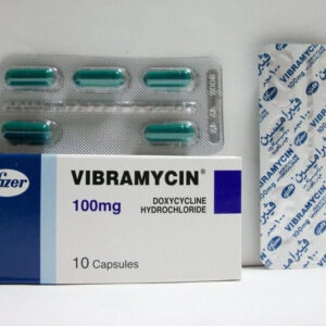 VIBRAMYCIN 100 MG 10 CAP