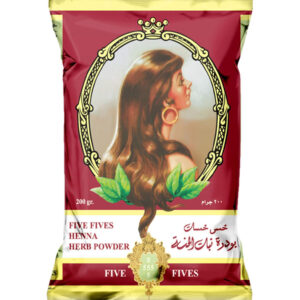 حنة خمس خمساتFIVE FIVES HENNA 200 GM