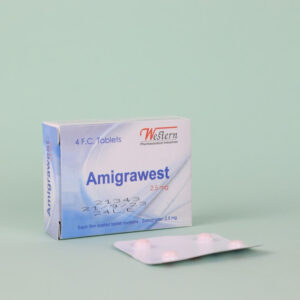 AMIGRAWEST 2.5 MG 4 TAB