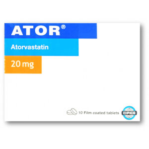ATOR 20 MG TAB