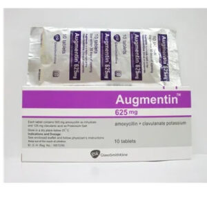 AUGMENTIN 625 MG 10 TAB
