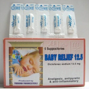 BABY RELIEF 12.5MG SUPP