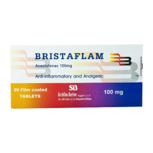 BRISTAFLAM 100MG 20 TAB