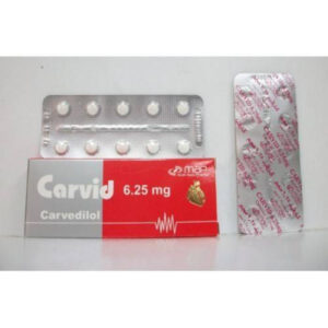 CARVID  6.25 MG  TAB