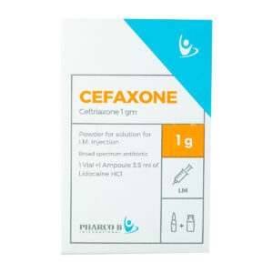 CEFAXONE 1 GM I.M VIAL