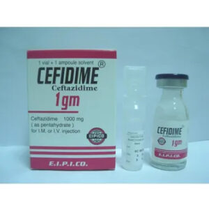 CEFIDIME 1 GM VIAL