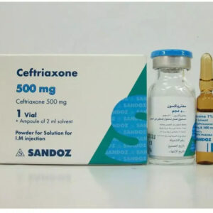 CEFTRIAXONE 500MG I.M. VIAL
